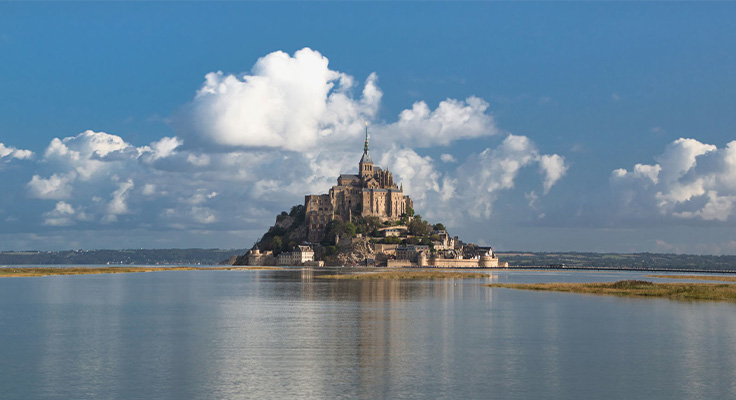 Mont-Saint-Michel dans la Manche