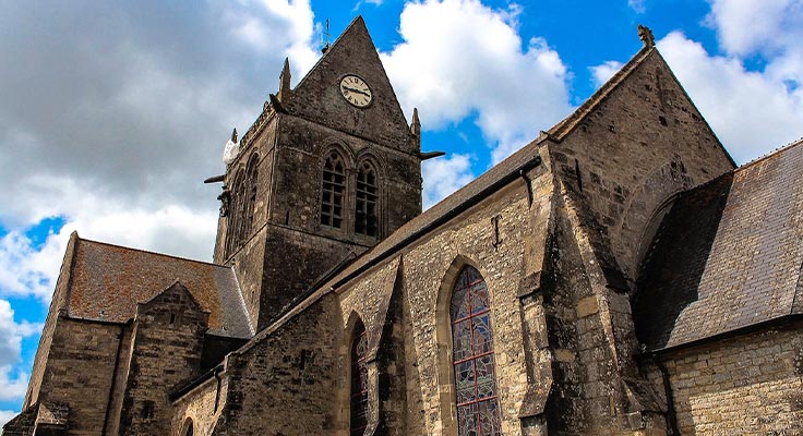 Camping &agrave; Sainte-M&egrave;re-Eglise