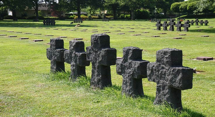Cimeti&egrave;re militaire allemand du D&eacute;barquement