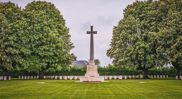 Cimeti&egrave;re militaire du D-Day