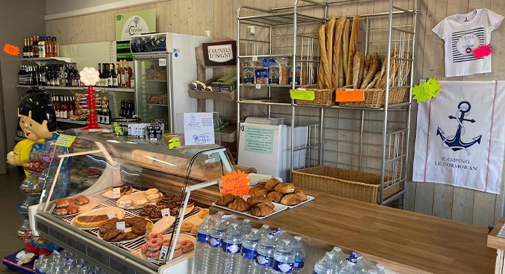Epicerie du camping 5* Le Cormoran
