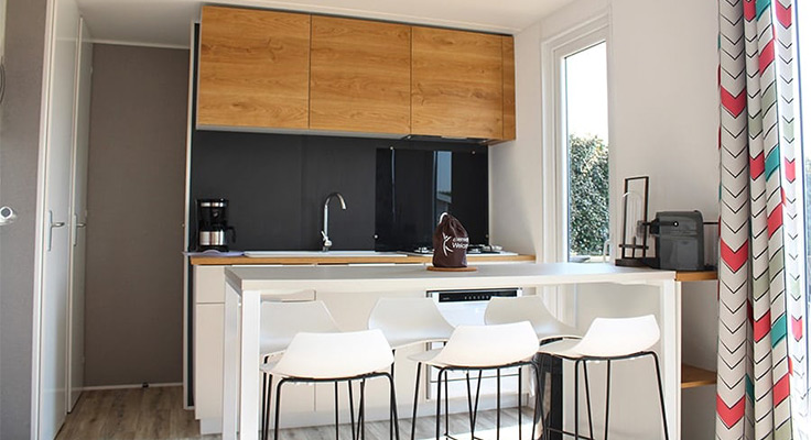 Mobil-home pour vos vacances au camping Le Cormoran