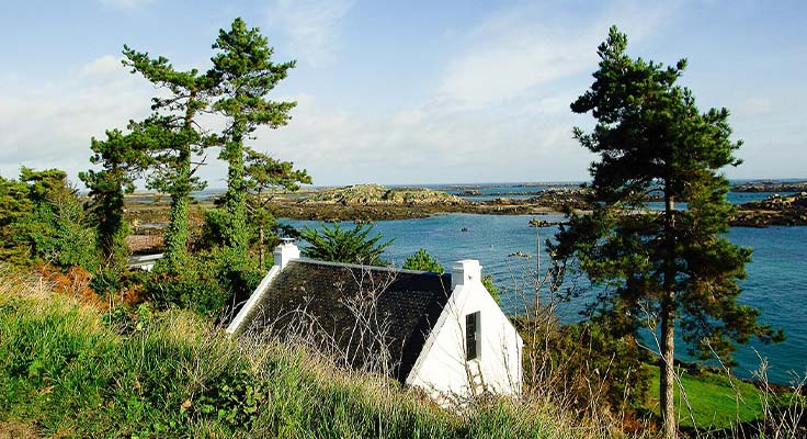 Iles Chausey en Normandie