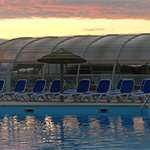 Parc aquatique du camping Le Cormoran en Normandie