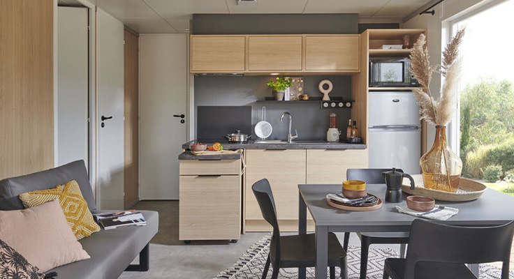 Chalet Comfort au camping Le Cormoran