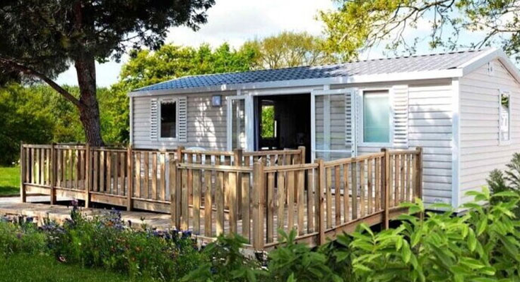 Mobil-home PMR Comfort au camping Le Cormoran en Normandie