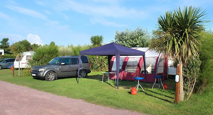 Emplacement de camping en Normandie