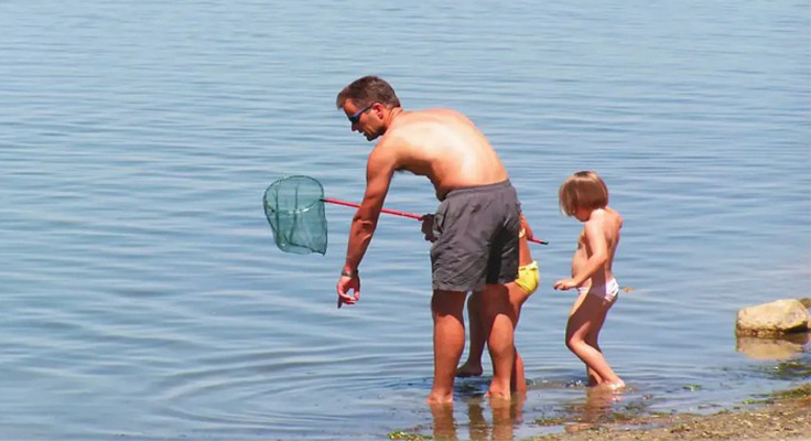 P&ecirc;che &agrave; pied &agrave; proximit&eacute; du camping