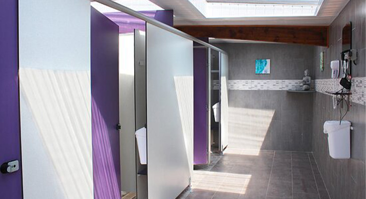 Sanitaires du camping Le Cormoran